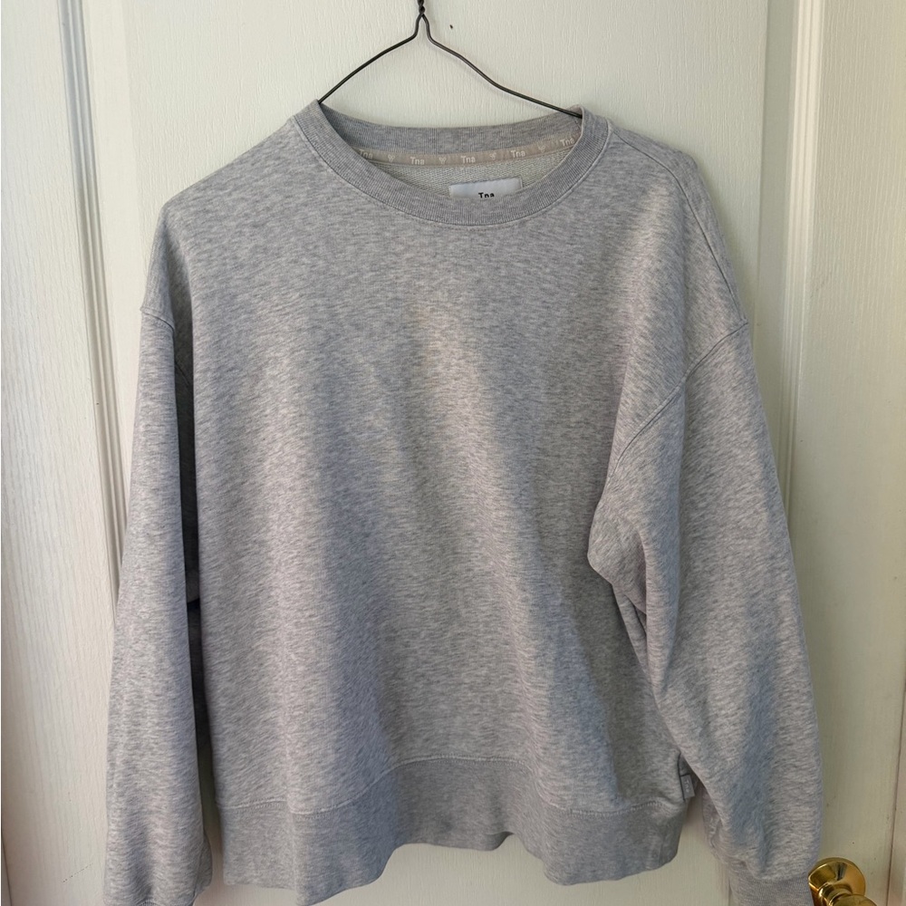 Gray TNA Crewneck